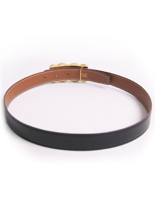 Ceinture HERMES "chaine d'ancre" t 76
