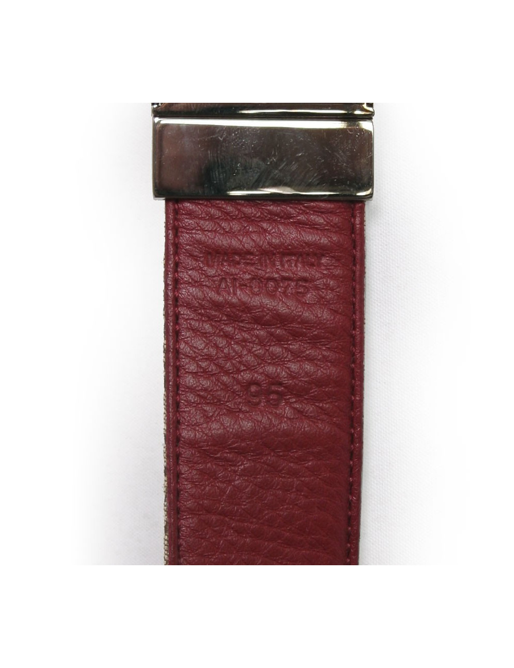 Ceinture DIOR monogram beige et marron