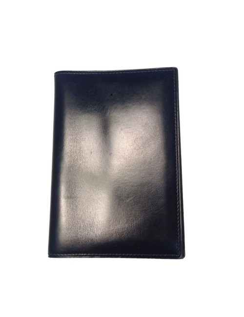 Protège- répertoire HERMES cuir box noir 