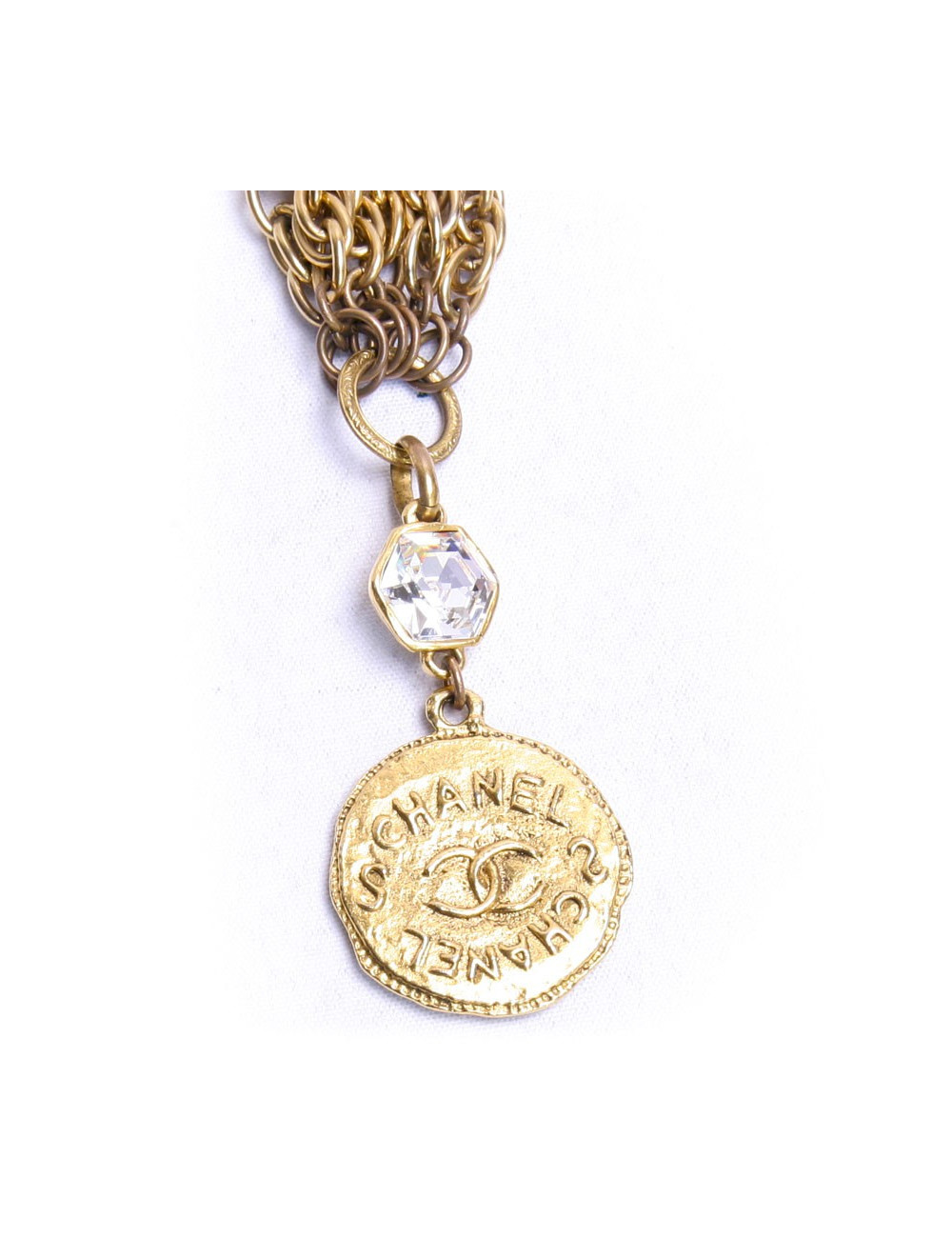 Collier triple rangs CHANEL couture