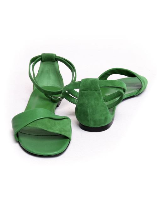 Sandales HERMES couleur bambou t 38