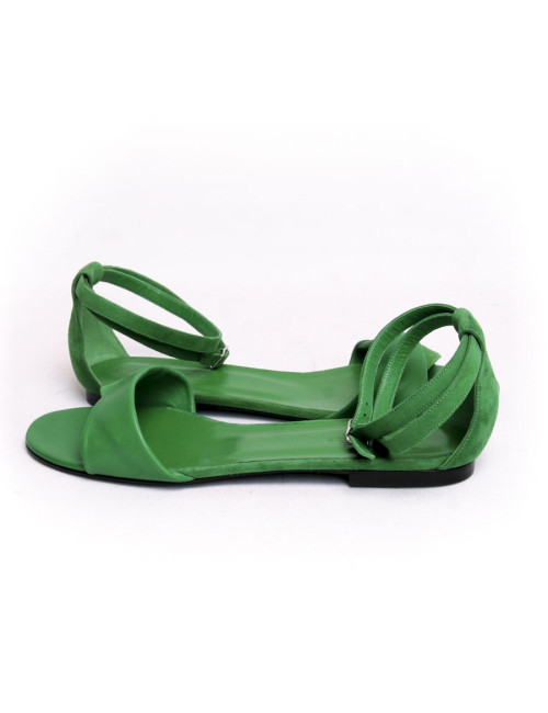 Sandales HERMES couleur bambou t 38