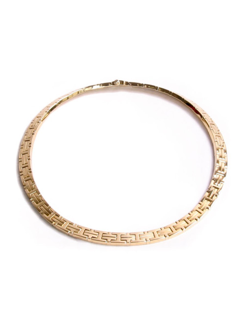 Collier Kilim HERMES or jaune 750