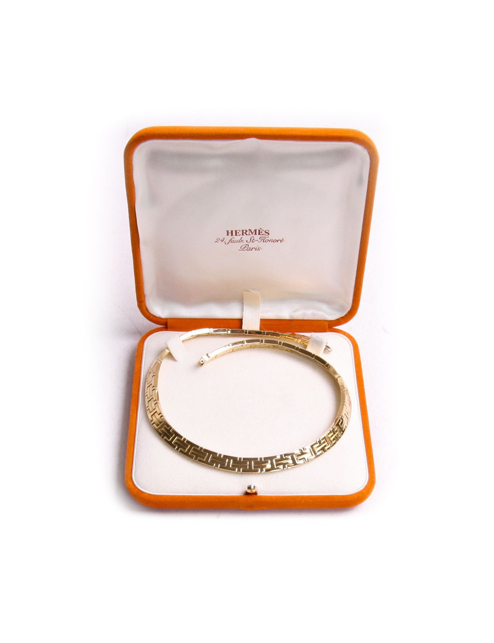 Collier Kilim HERMES or jaune 750