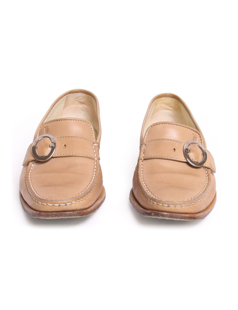 Moccassins TOD'S cuir beige T36,5