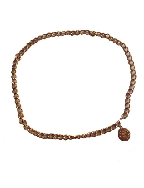 Ceinture CHANEL chaine dorée 90'