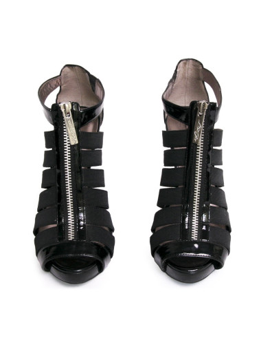 Escarpins LIU JO cuir verni noir T36 2