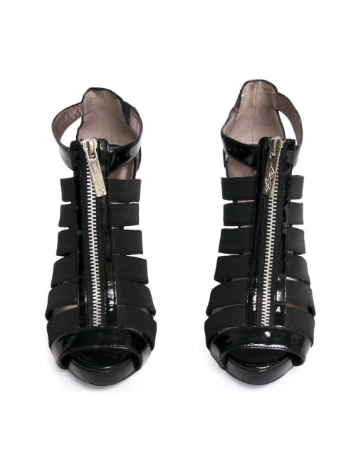 Escarpins LIU JO cuir verni noir T36