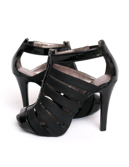 Escarpins LIU JO cuir verni noir T36