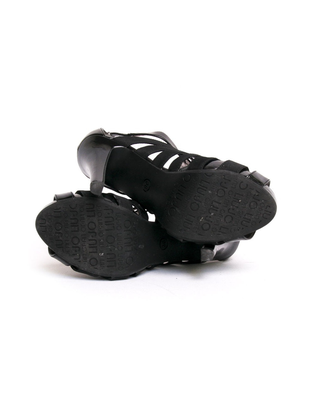 Escarpins LIU JO cuir verni noir T36