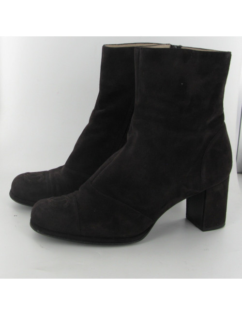 Boots Ã  talon CHANEL