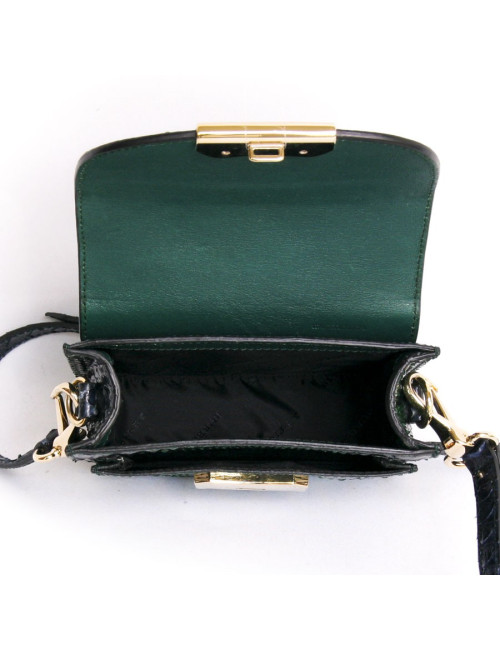 Sac BURBERRY en python dégradé de vert