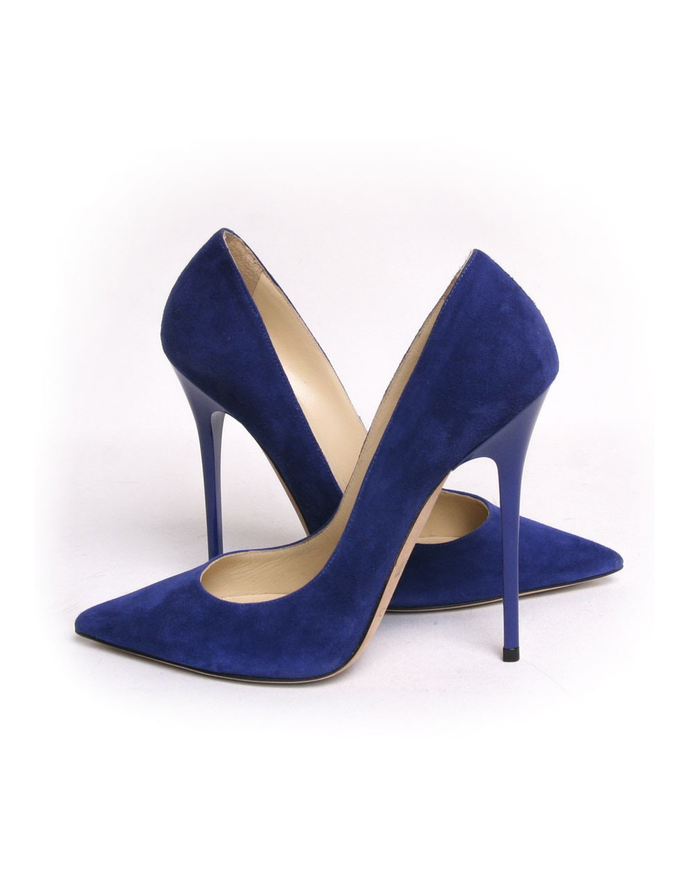 Escarpins JIMMY CHOO t 36 daim bleu