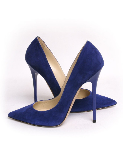 Escarpins JIMMY CHOO t 36 daim bleu