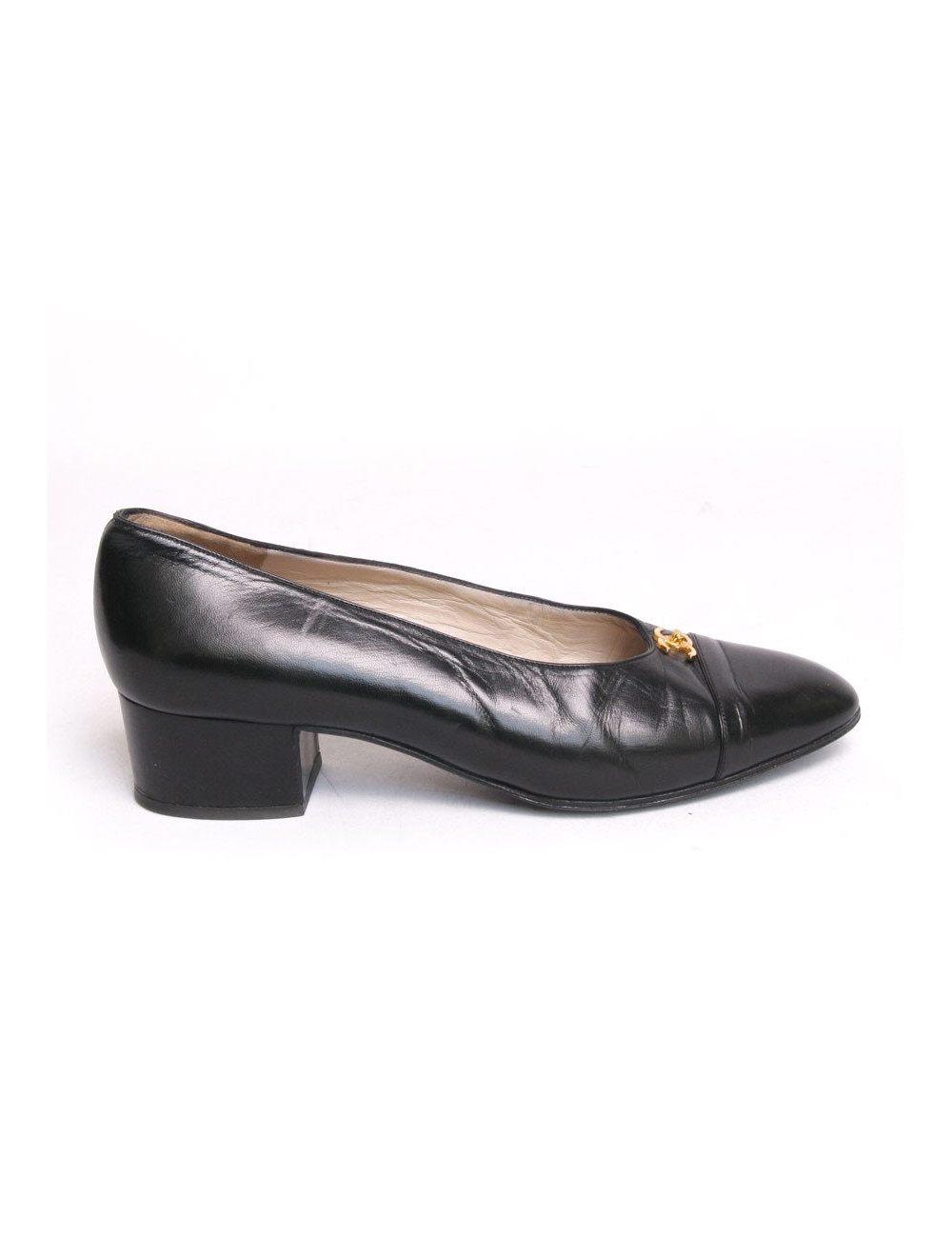 Ballerines CHANEL t 36 1/5 noires