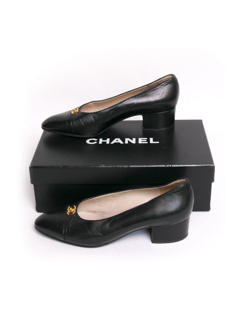 Ballerines CHANEL t 36 1/5 noires