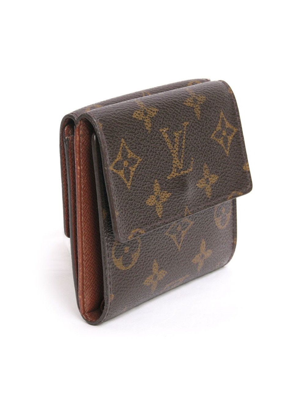Porte-cartes porte monnaie LOUIS VUITTON toile monogram