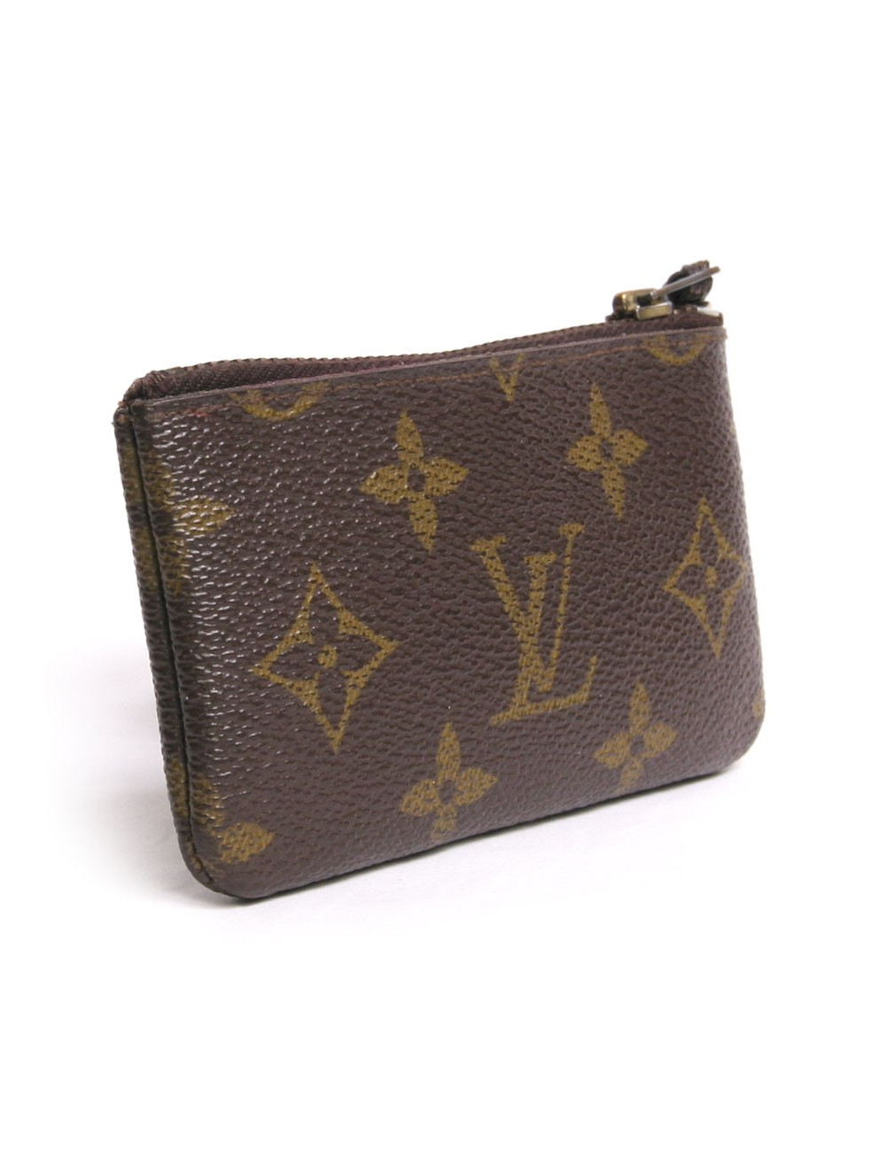Porte-clefs LOUIS VUITTON toile enduite monogram