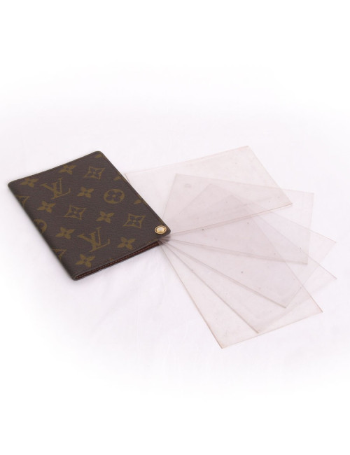 Porte photos LOUIS VUITTON toile enduite  mongram