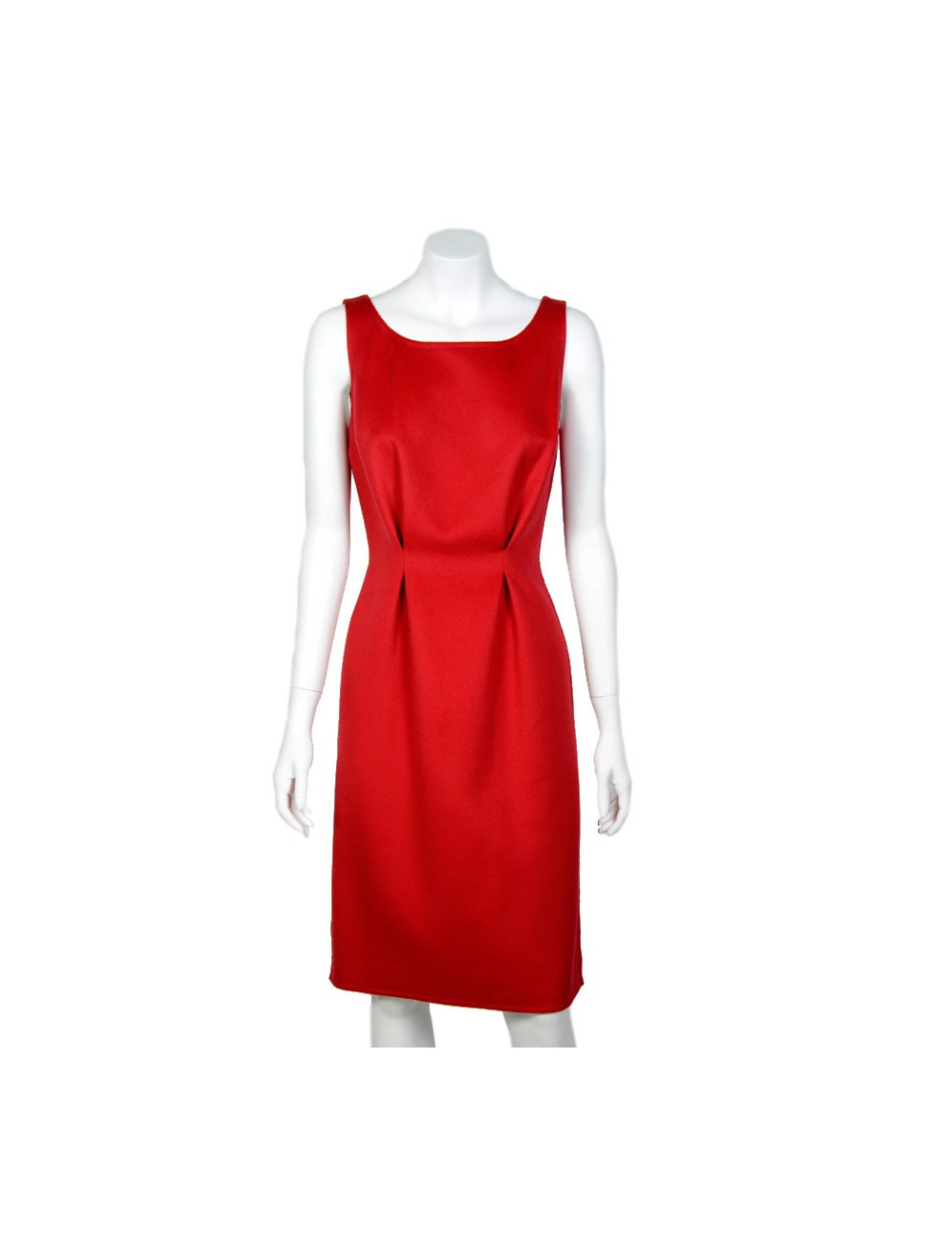Robe DIOR  t  cachemire rouge 