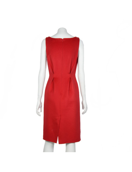 Robe DIOR  t  cachemire rouge 