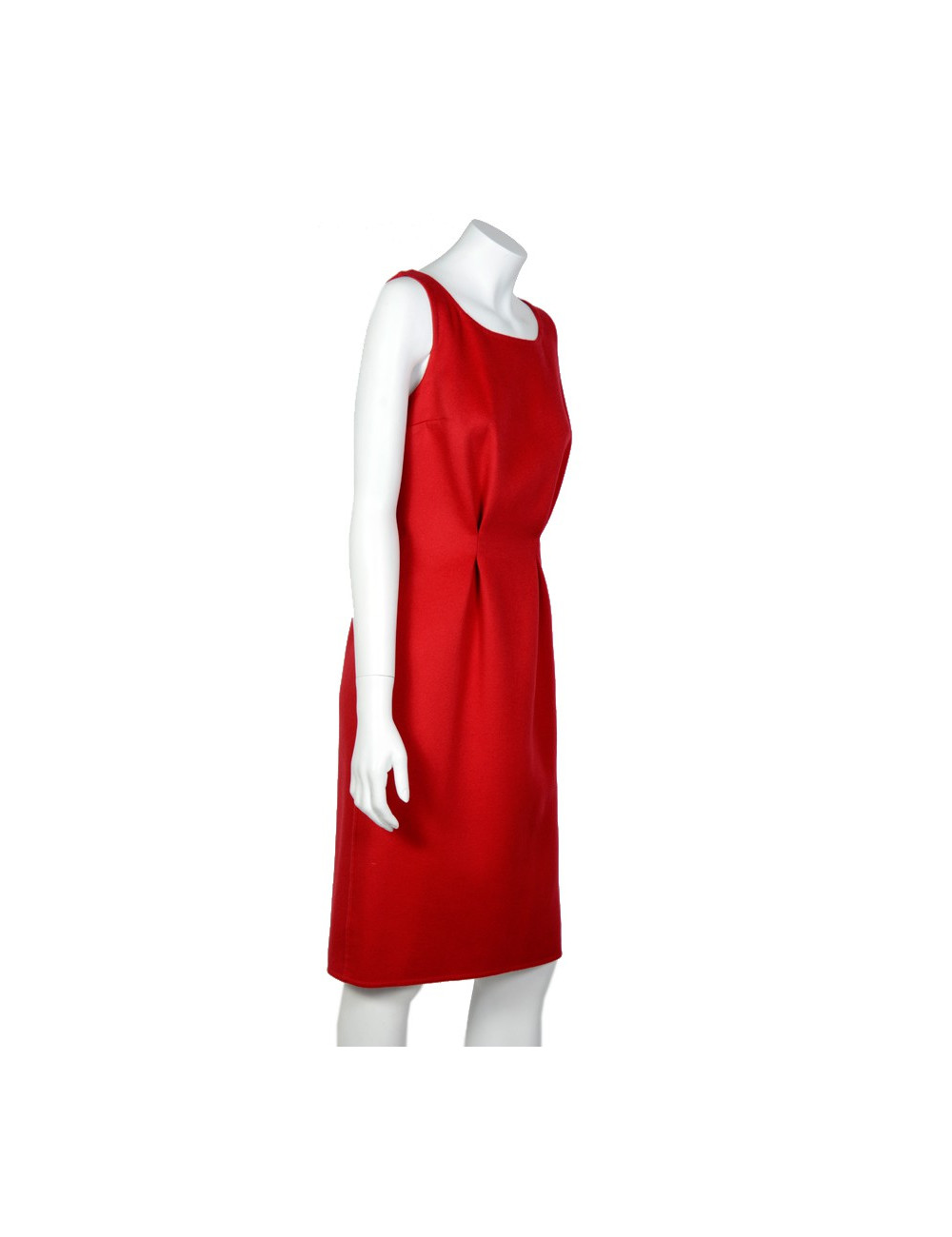 Robe DIOR  t  cachemire rouge 