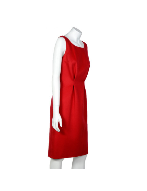 Robe DIOR  t  cachemire rouge 