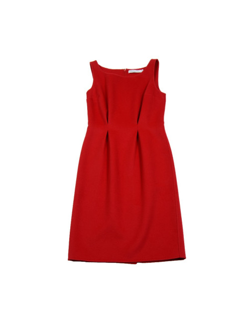Robe DIOR  t  cachemire rouge 