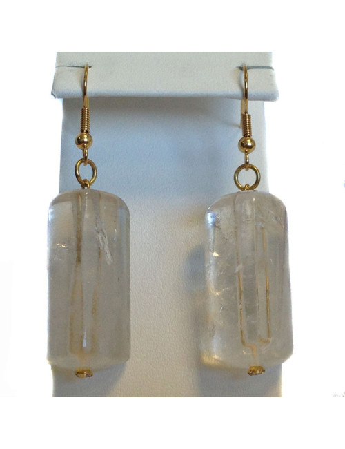 Clous MARGUERITE DE VALOIS cristal de Roche