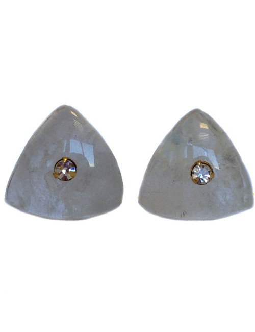 Clous MARGUERITE DE VALOIS cristal de Roche