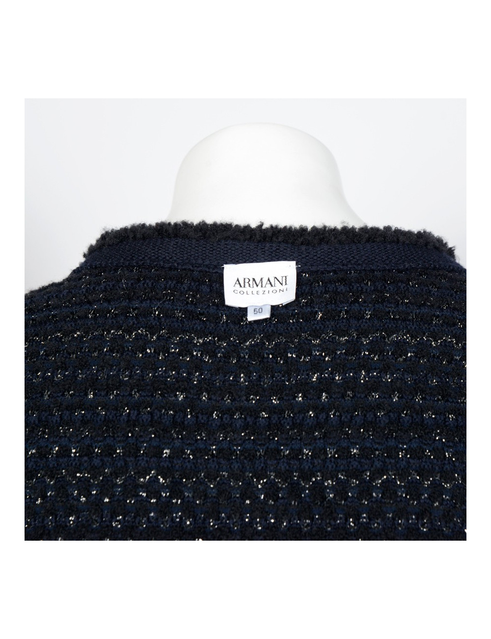 Veste gilet ARMANI T50 IT maille stretch