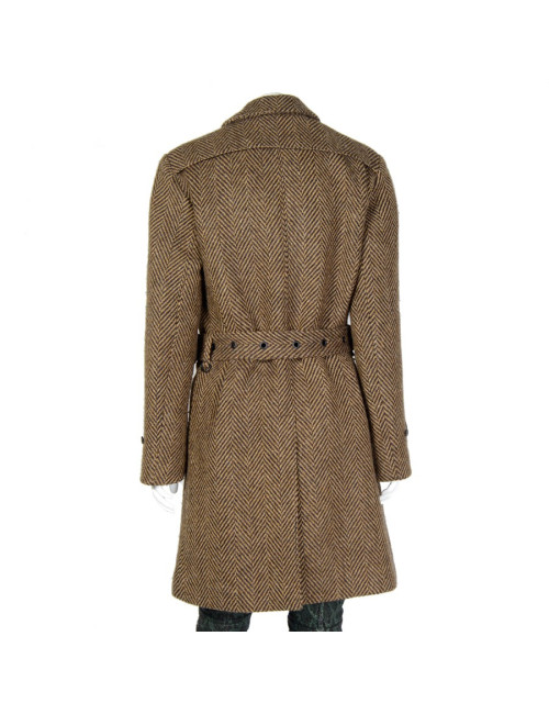 Manteau Burberry laine chevron T46