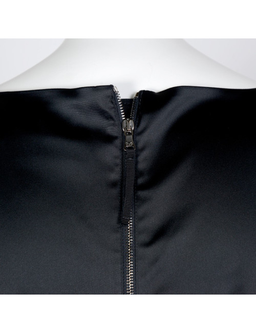 Robe du soir D&G T40 satin brillant noir