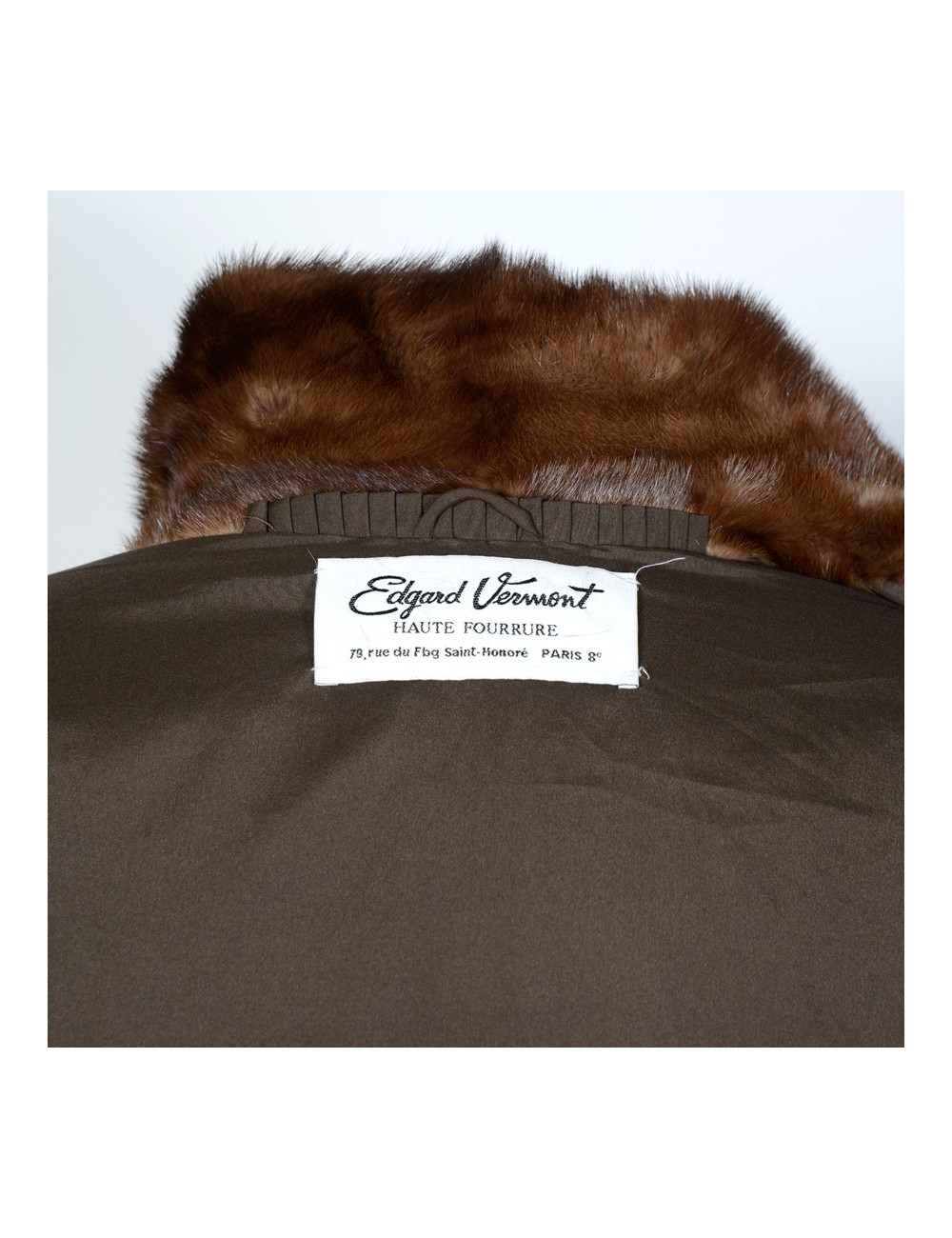 Manteau EDGAR VERMONT vison