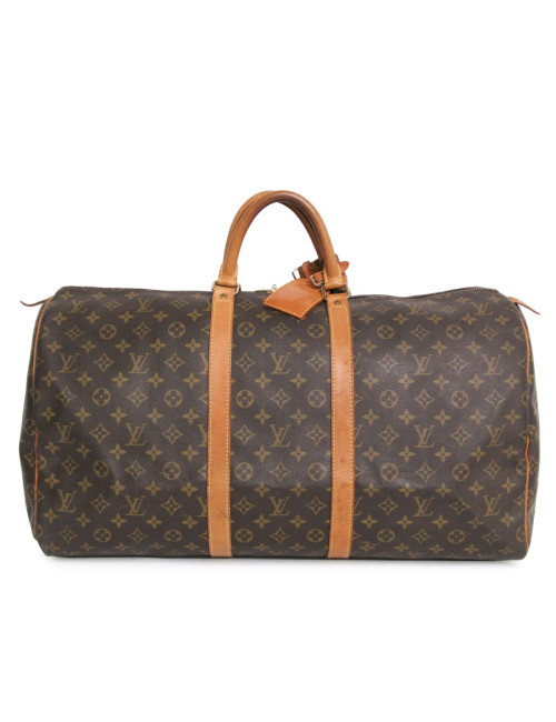 Sac "keepall 55" LOUIS VUITTON monogram