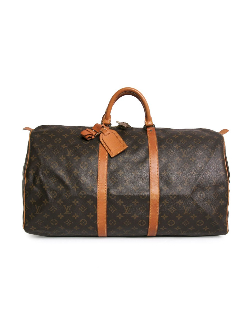 Sac "keepall 55" LOUIS VUITTON toile monogram