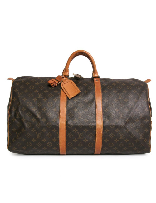 Sac "keepall 55" LOUIS VUITTON toile monogram