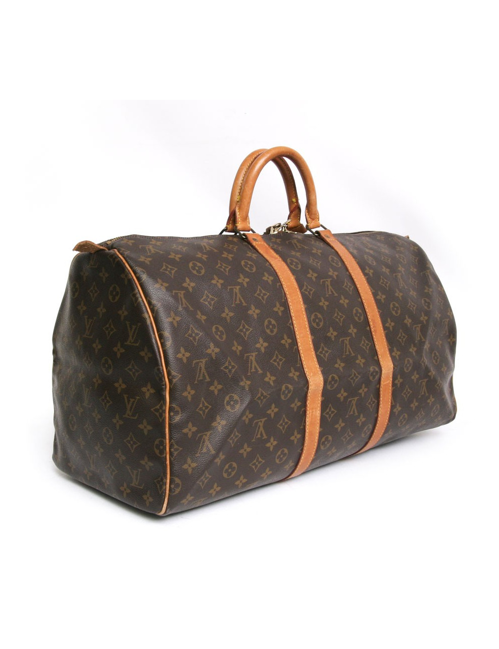 Sac "keepall 55" LOUIS VUITTON toile monogram