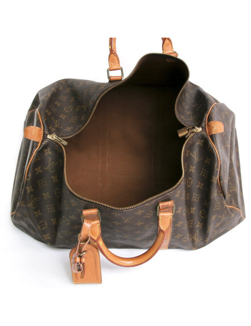 Sac "keepall 55" LOUIS VUITTON toile monogram