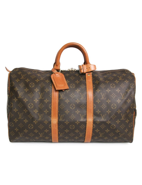 Sac "keepall 50" LOUIS VUITTON toile monogram