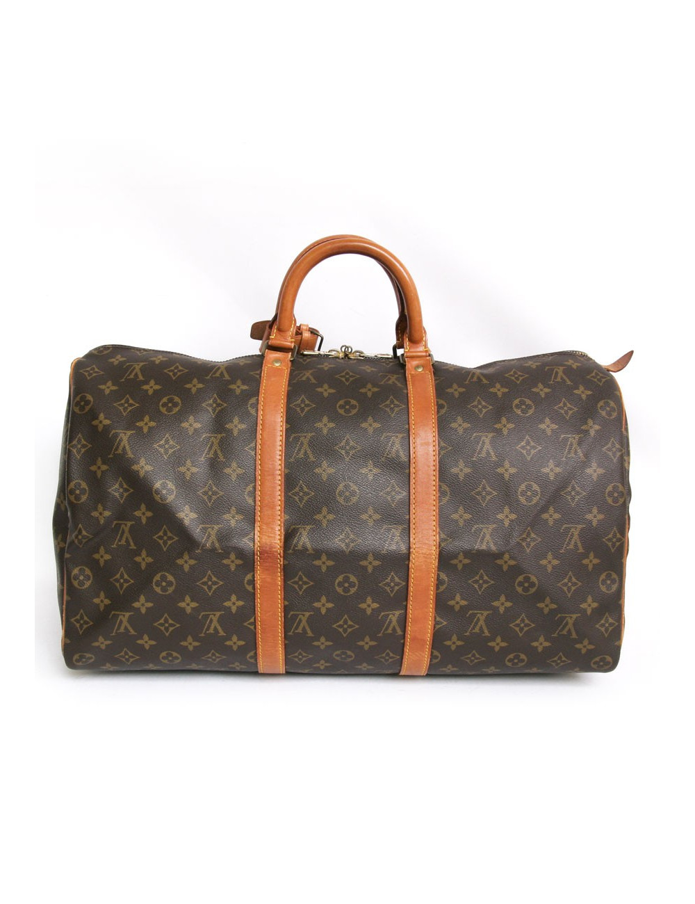 Sac "keepall 50" LOUIS VUITTON toile monogram
