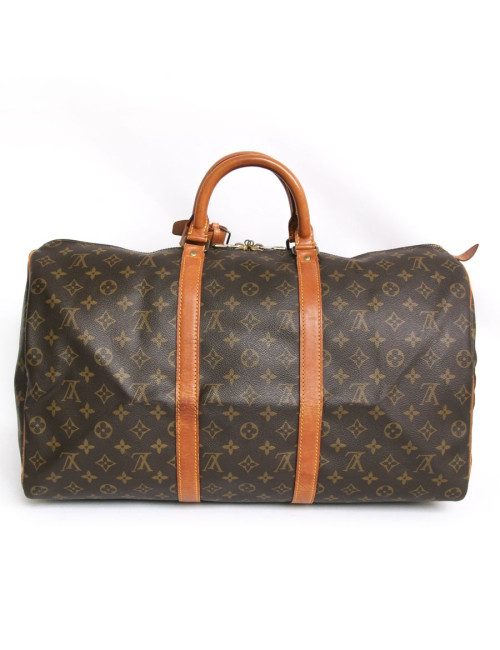 Sac "keepall 50" LOUIS VUITTON toile monogram