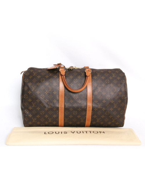 Sac "keepall 50" LOUIS VUITTON monogram