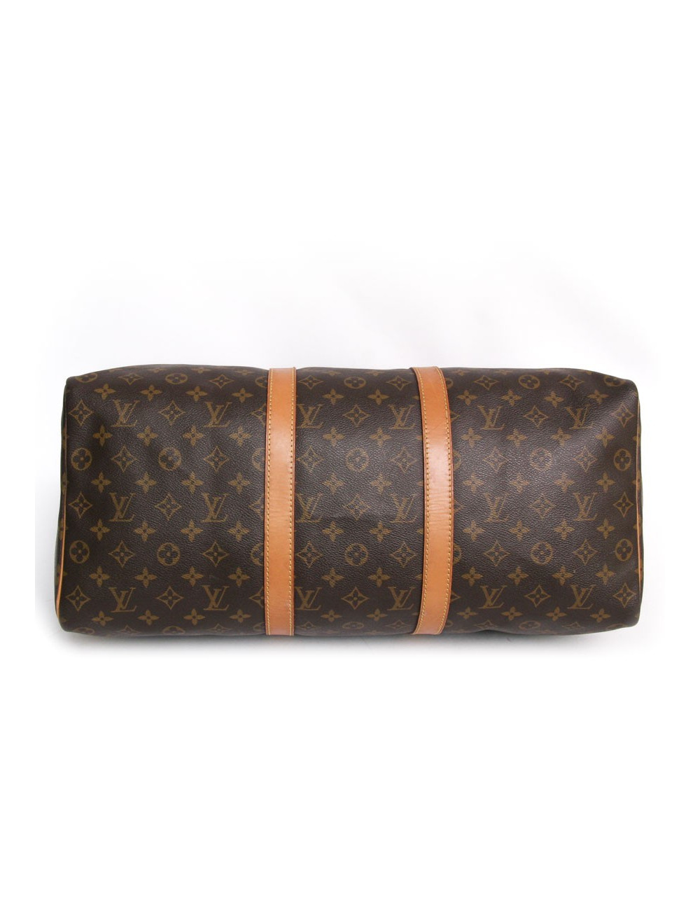 Sac "keepall 50" LOUIS VUITTON toile monogram marron