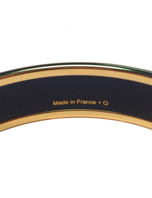 Bracelet HERMES en émail  PM