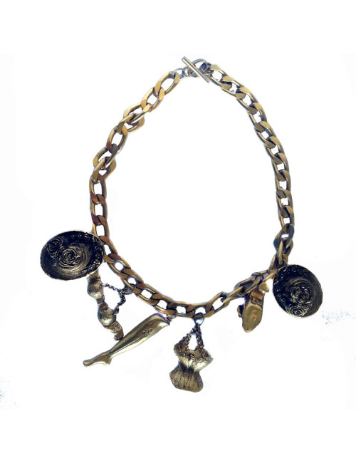 Collier CHANTAL THOMAS symboles collector