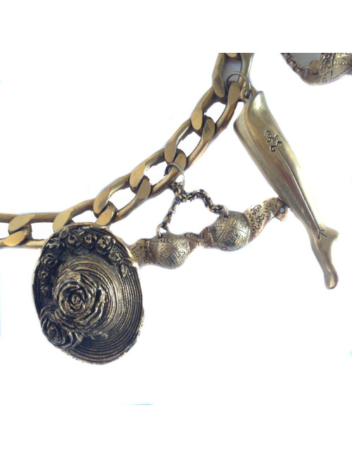 Collier CHANTAL THOMAS symboles collector