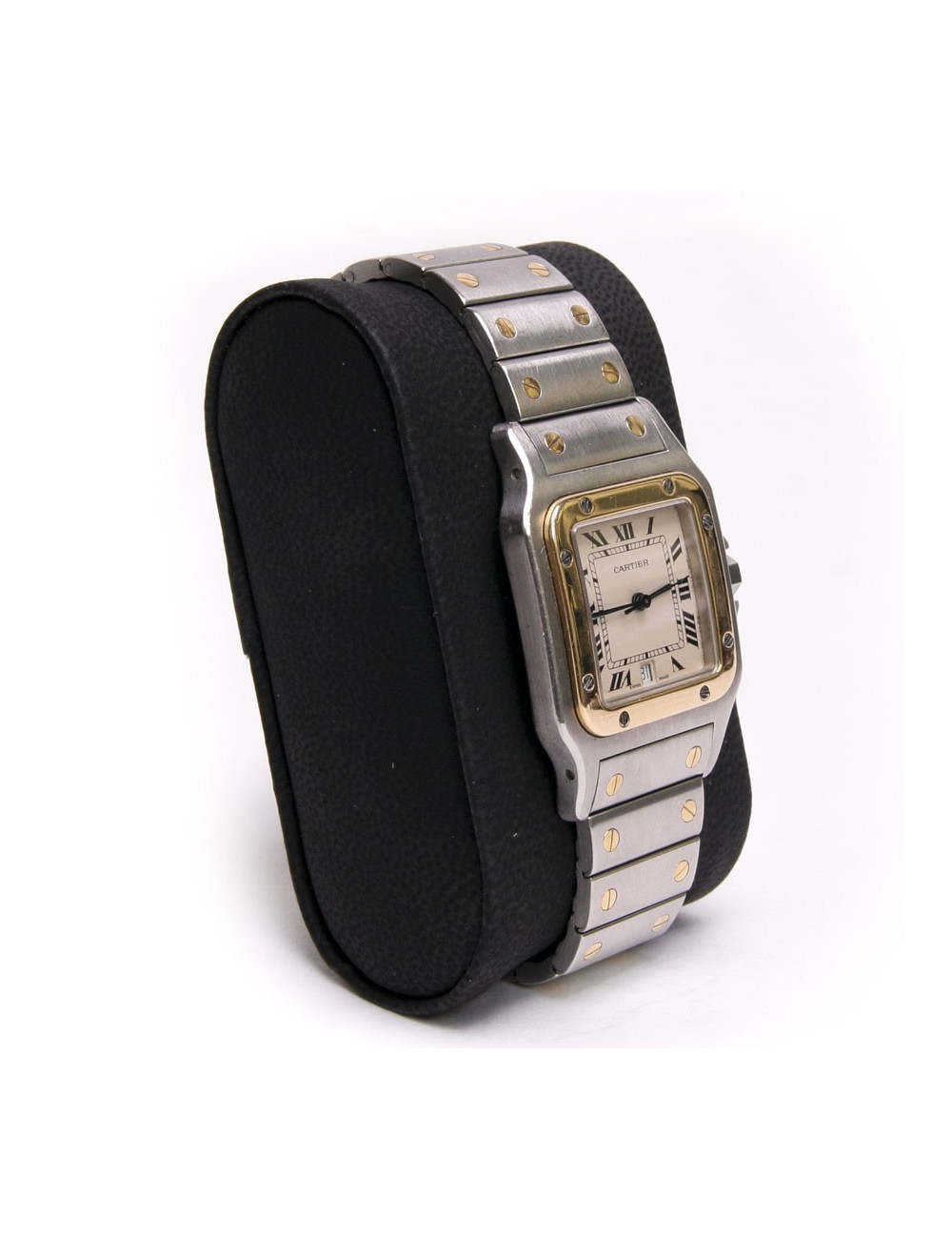 Montre "Santos galbée GM" CARTIER 