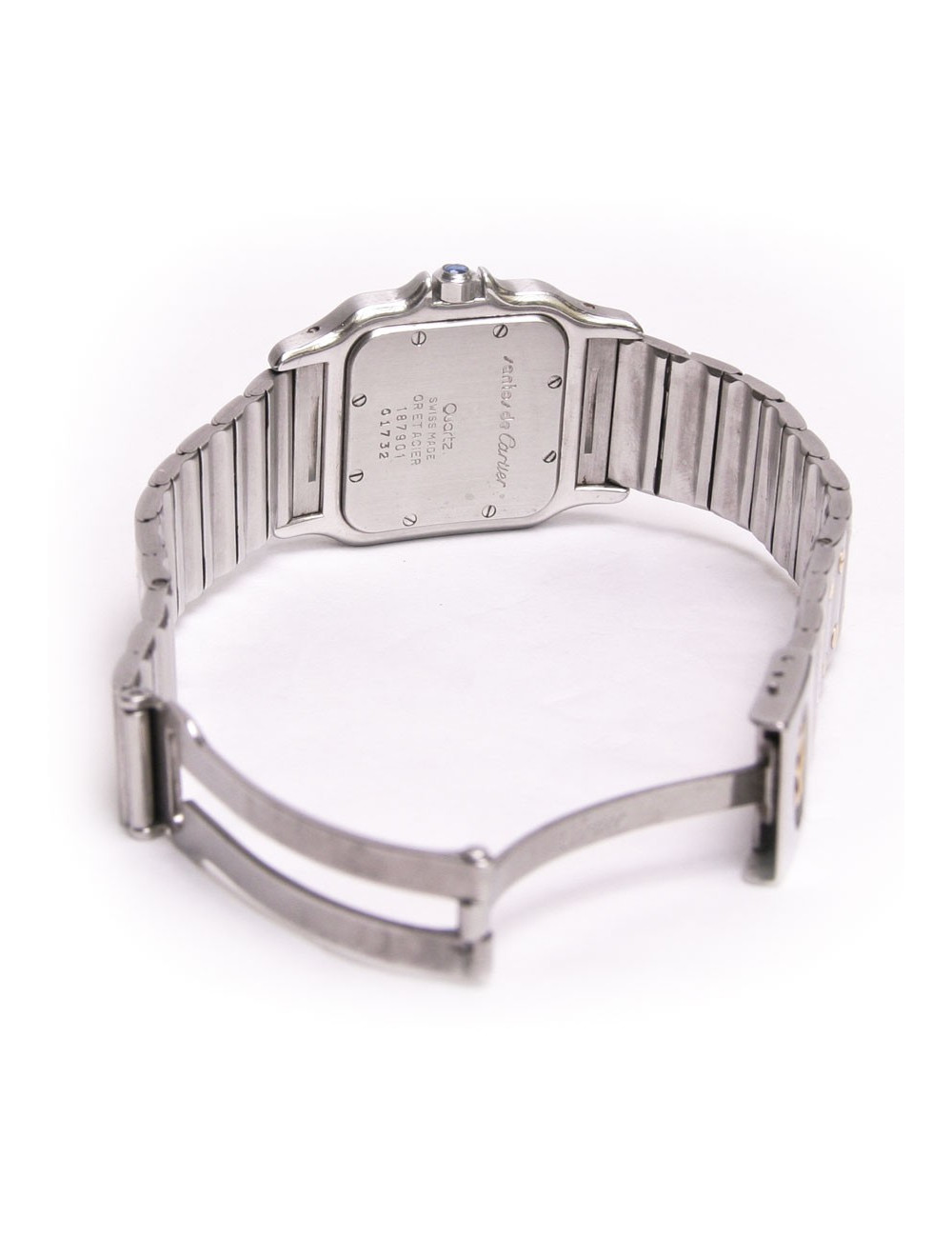 Montre "Santos galbée GM" CARTIER 