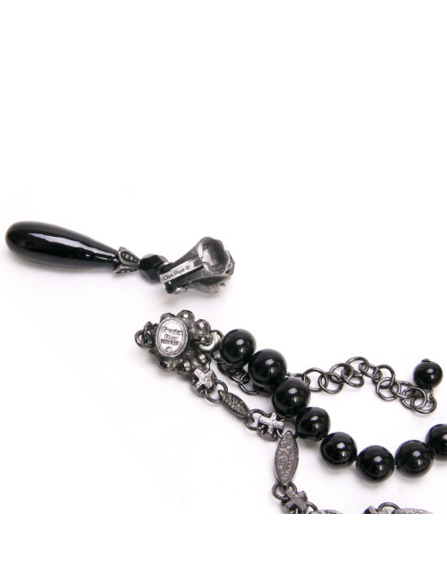 parure CHRISTIAN DIOR collier et boucles d'oreille